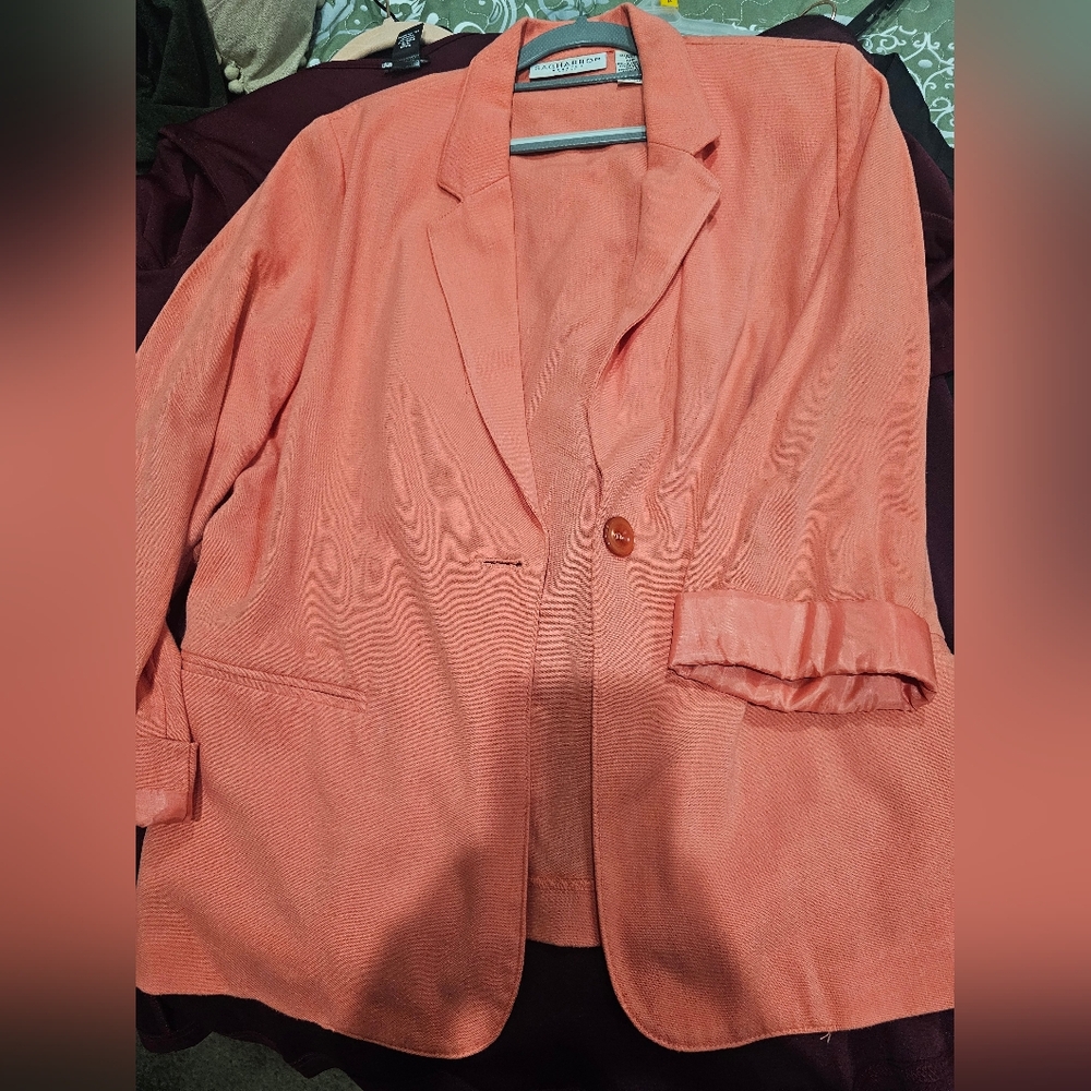 Sag Harbor Coral Blazer Jacket